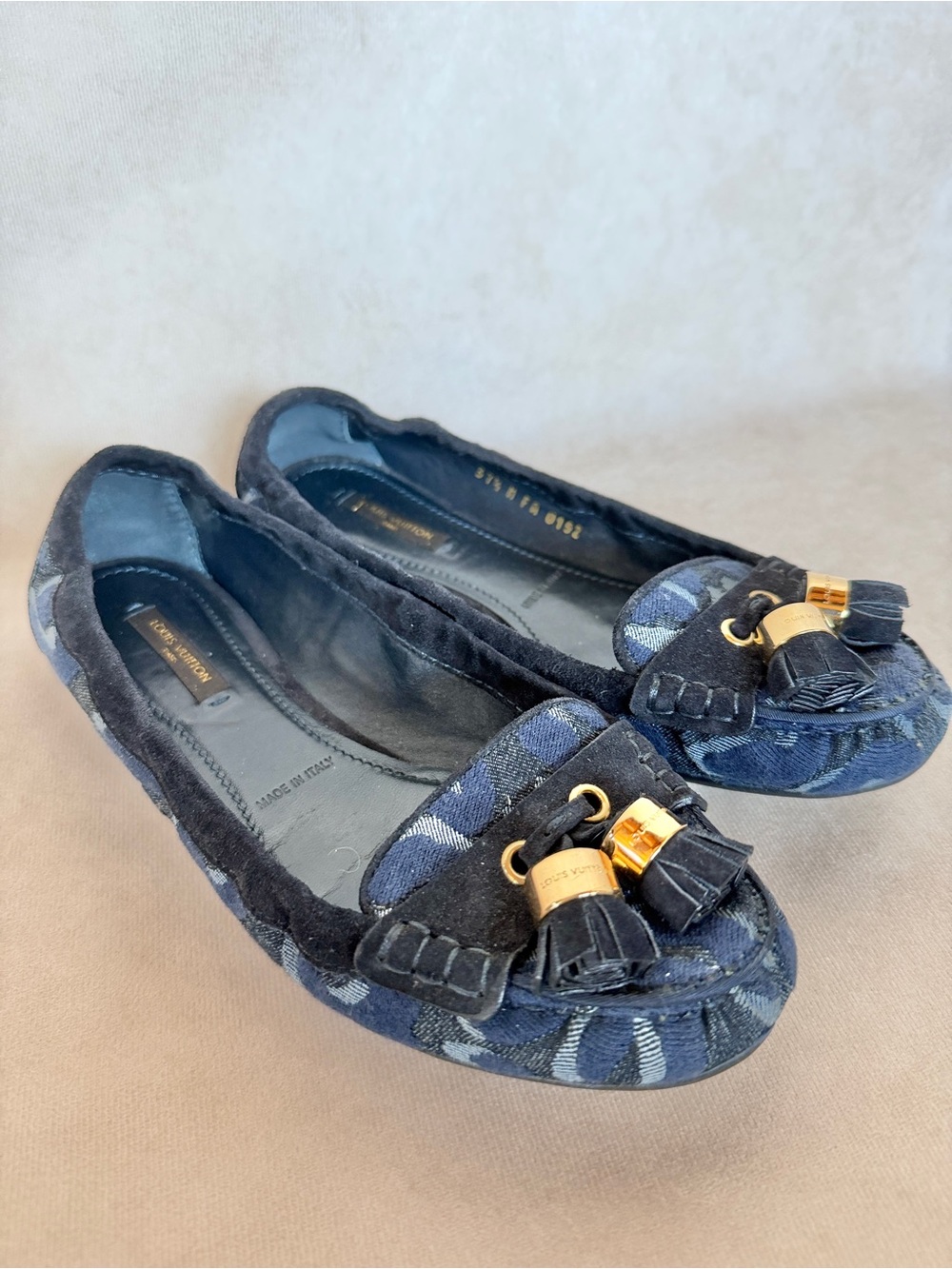 Authentic Louis Vuitton Tassel Ballet Flats – Size 37.5 (US 7–7.5)